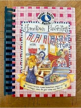 Gooseberry Patch Hometown Favorites Cookbook Spiral Small Town Recipes Year 2000